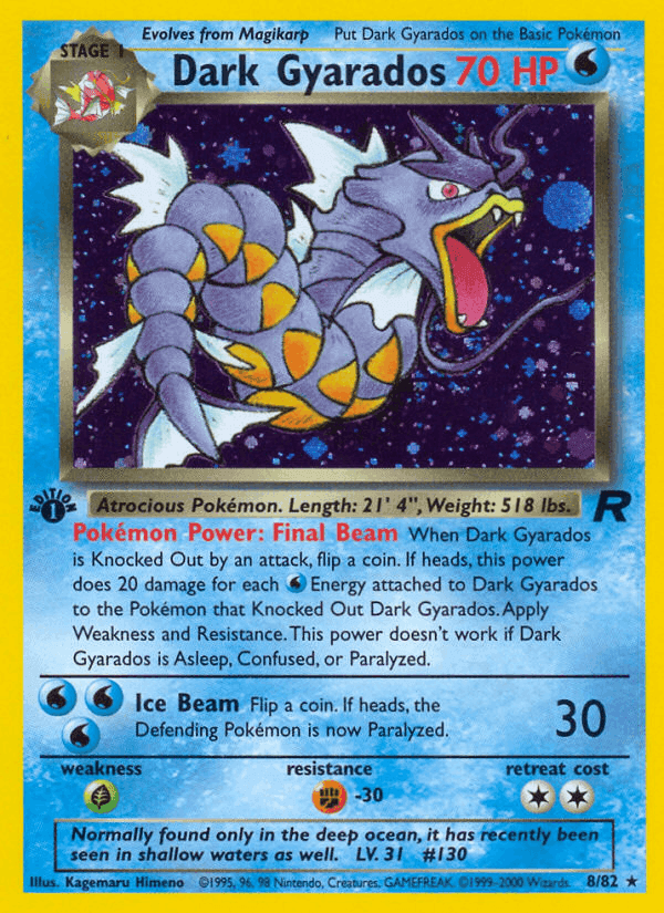 Dark Gyarados from PROMO CARD PACK 25TH A. 2021