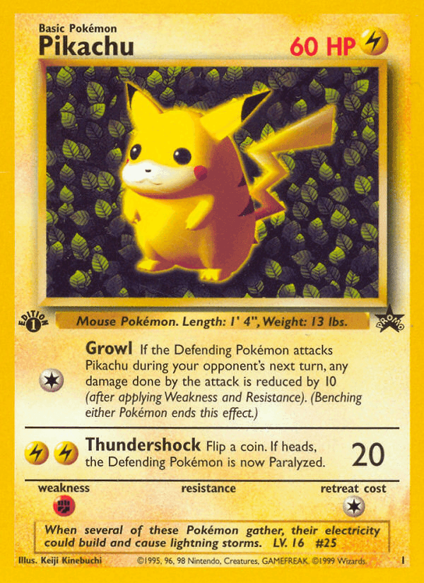 XY BLACK STAR PROMOS 2013 card - Pokemon