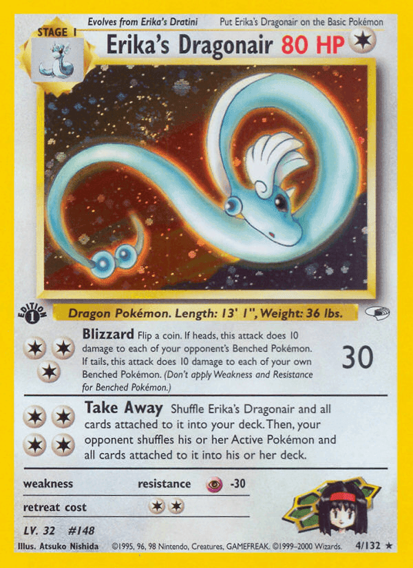 LEADERS STADIUM 1998 card - Pokemon