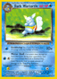 Dark Wartortle from POKEMON ROCKET SET 2000