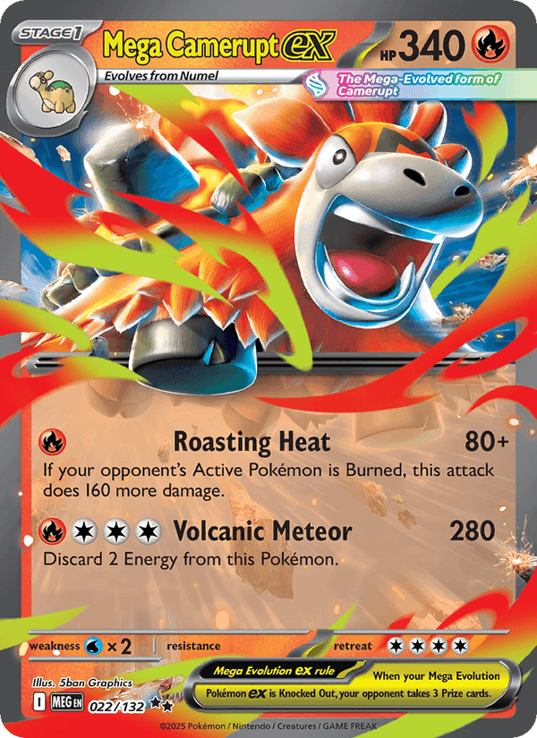MEGA EVOLUTION 2025 card - Pokemon