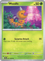 Weedle from LAMINCARDS SERIES 1 2005
