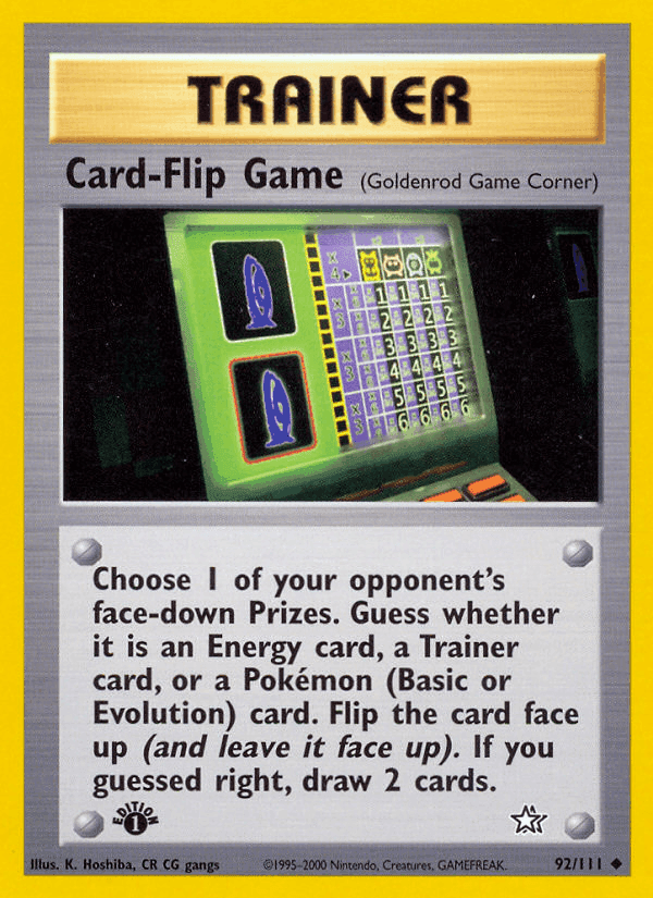 GOLD, SILVER, TO A NEW WORLD 2000 card - Pokemon