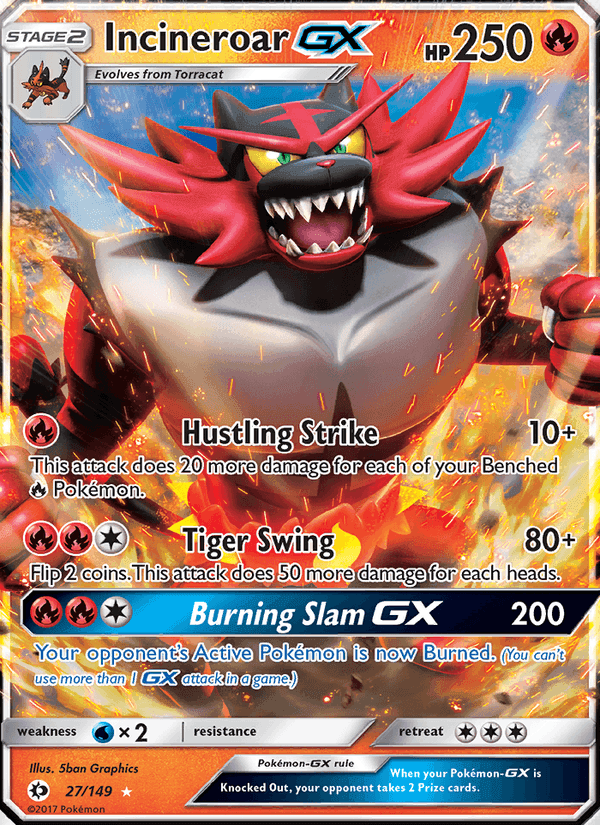 SUN AND MOON 2017 card - Pokemon