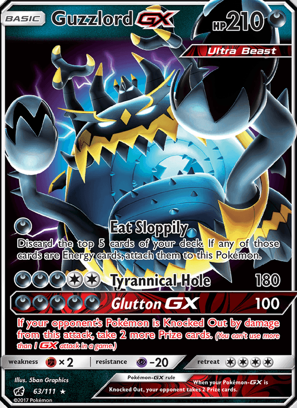 CRIMSON INVASION 2017 card - Pokemon