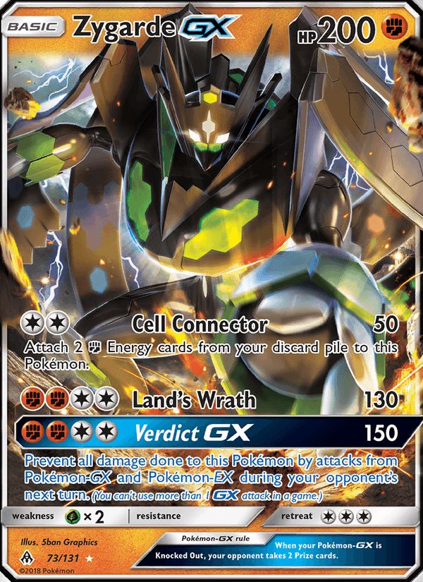 FORBIDDEN LIGHT 2018 card - Pokemon