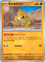Sandshrew from VENUSAUR & LUGIA EX DECK 2023