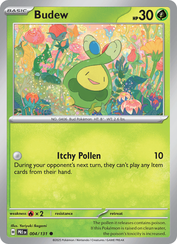 Budew from MEGA DREAM EX 2025