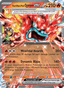 Hearthflame Mask Ogerpon EX from PRISMATIC EVOLUTIONS 2025
