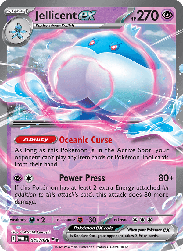WHITE FLARE 2026 card - Pokemon