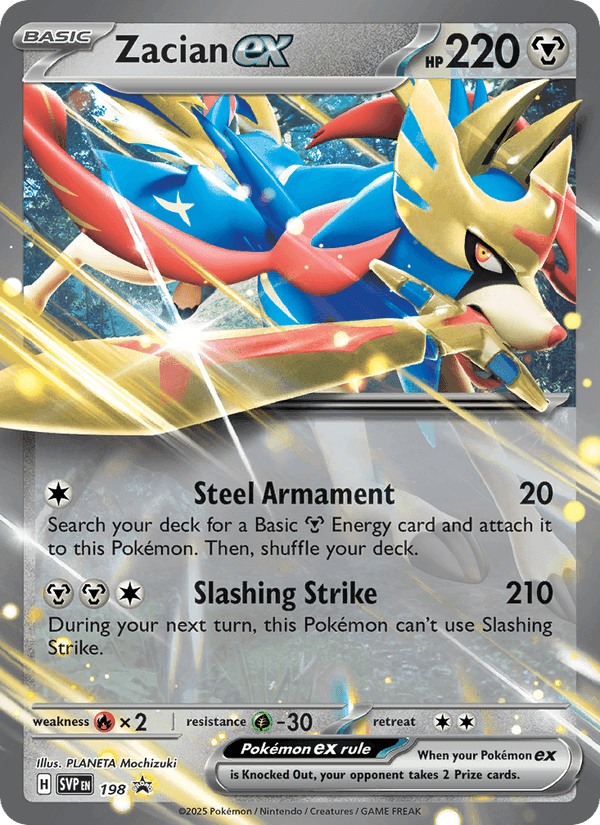 SVP BLACK STAR PROMOS 2025 card - Pokemon