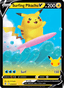 Surfing Pikachu V from CELEBRATIONS 2021