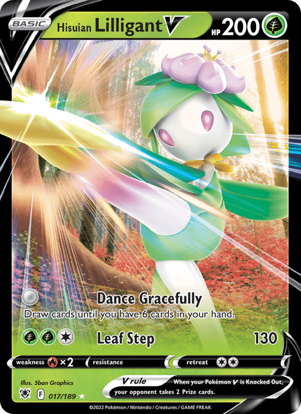 Hisuian Lilligant V from TIME GAZER 2022