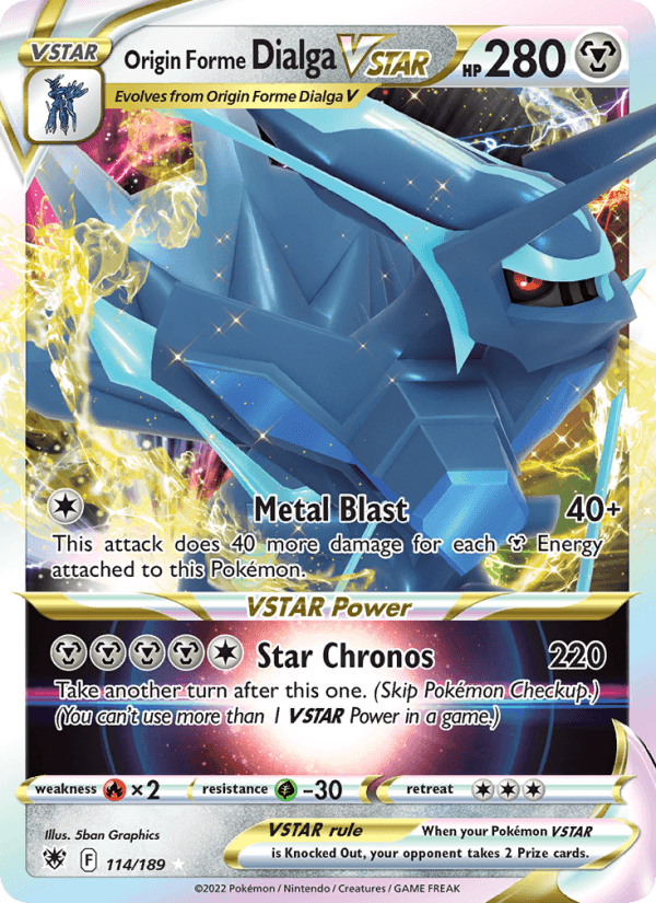Origin Forme Dialga VSTAR from TIME GAZER 2022