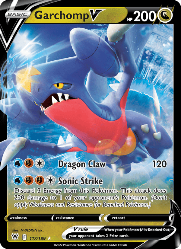Garchomp V from VSTAR UNIVERSE 2022