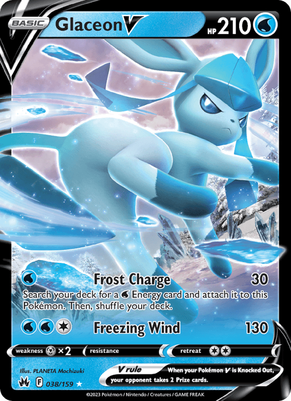 Glaceon V from CBB2 CS 2025