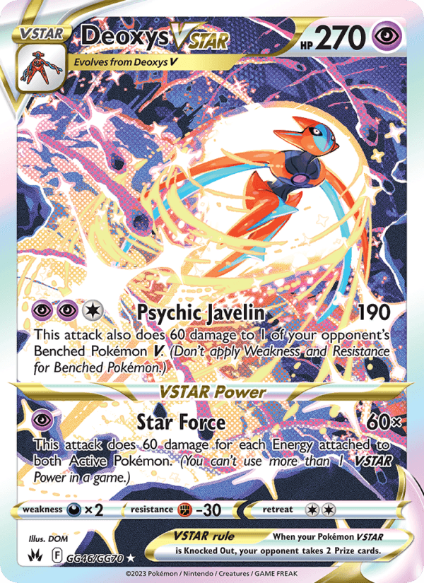 Deoxys VSTAR from VSTAR & VMAX HIGH-CLASS DECK 2022
