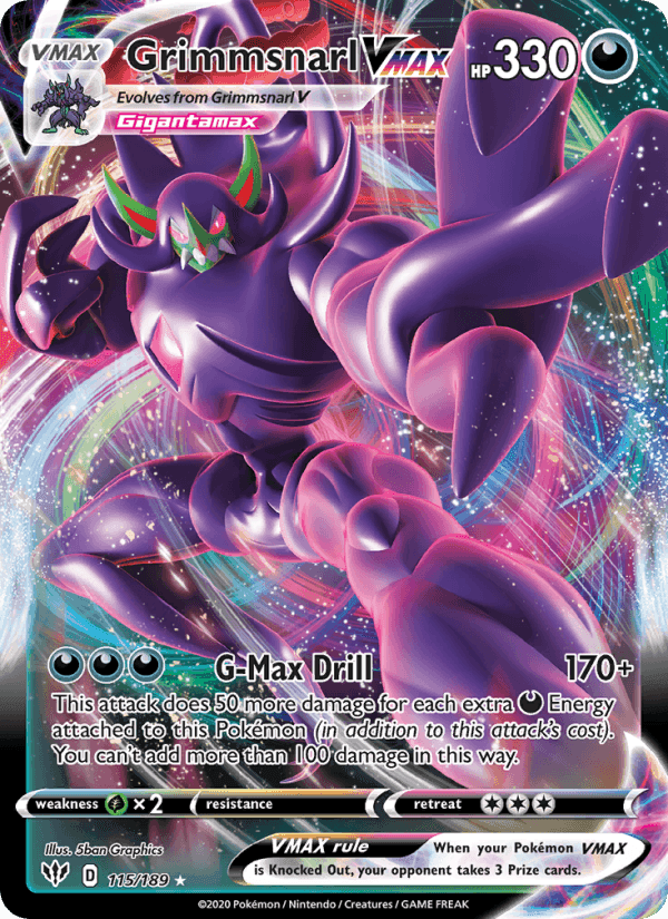 VMAX STARTER DECK 2020 card - Pokemon