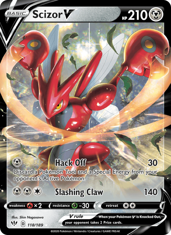 DARKNESS ABLAZE 2020 card - Pokemon