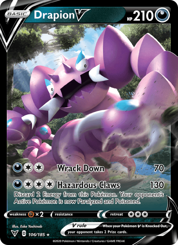 Drapion V from LOST ORIGIN 2022