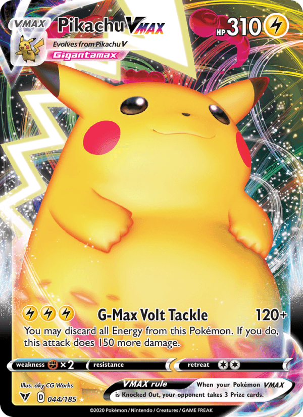 Pikachu VMAX from VIVID VOLTAGE 2020