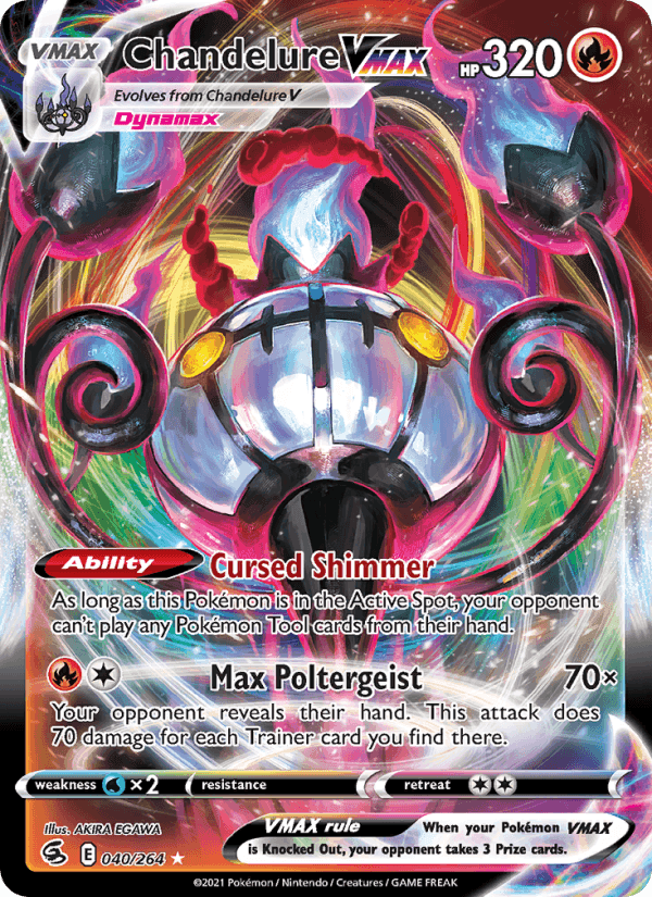 FUSION ARTS 2021 card - Pokemon
