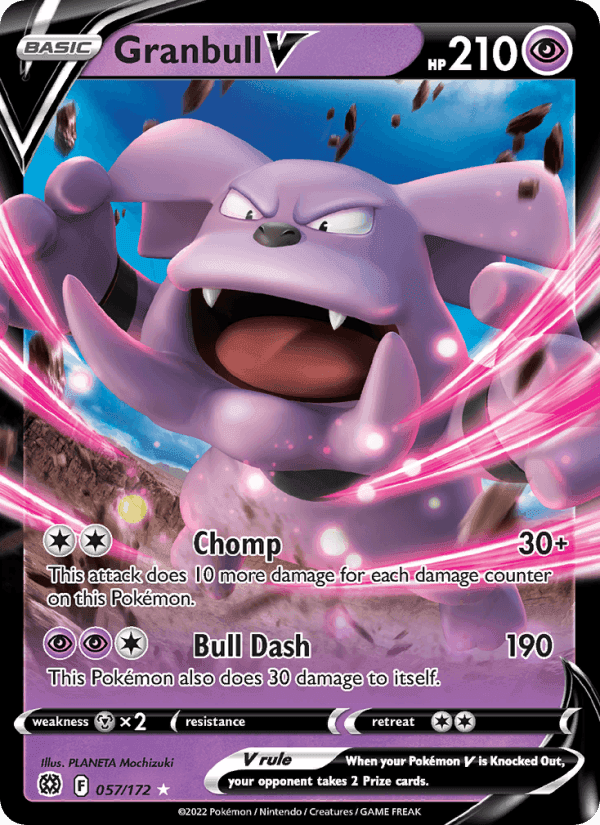 Granbull V from BRILLIANT STARS 2022