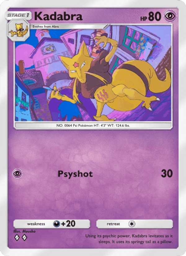 Kadabra from SCARLET & VIOLET-151 2023