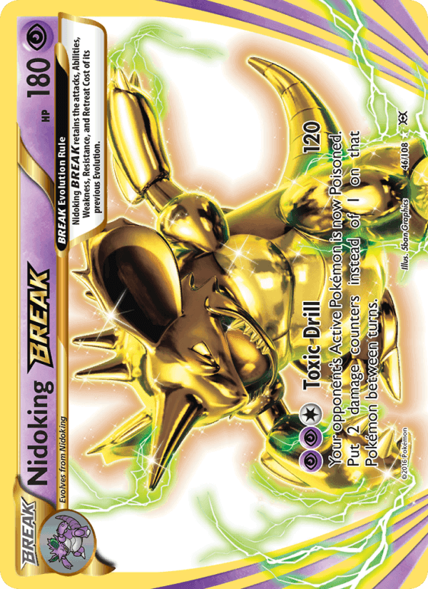 EVOLUTIONS 2016 card - Pokemon