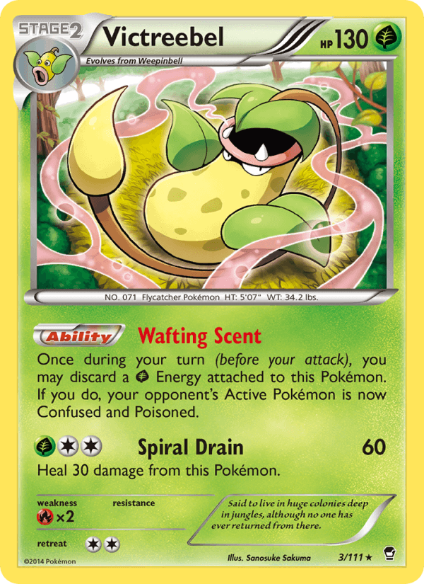 Victreebel from LAMINCARDS SERIES 1 2005