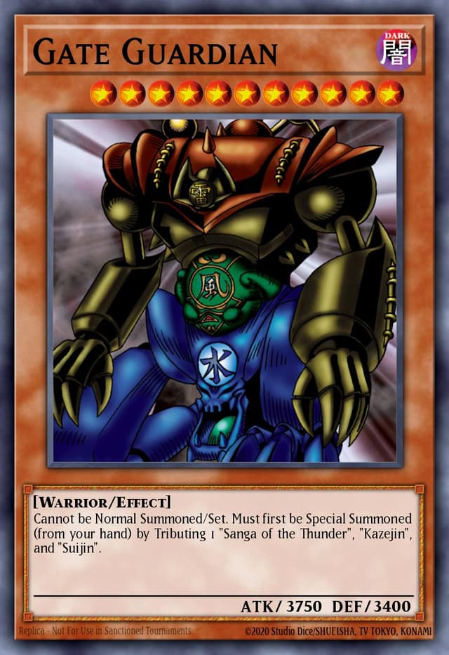 Gate Guardian from SPEED DUEL GX MT PARADOX 2022