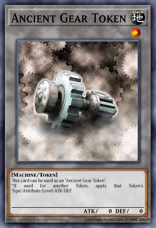 Token from YUGI'S LEGENDARY DECKS II 2020