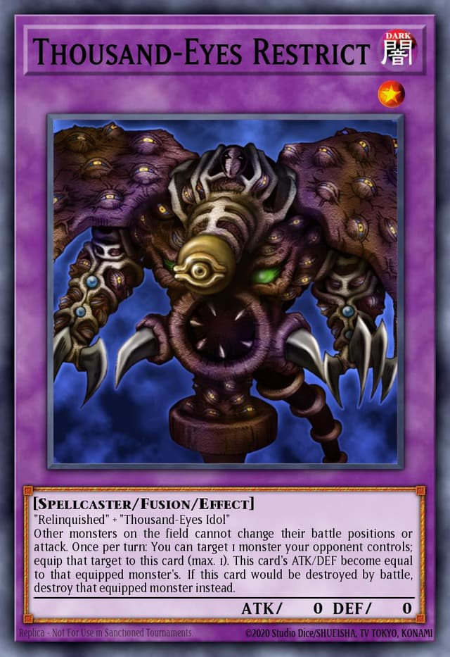 Thousand-Eyes Restrict from PRISMATIC GOD BOX 2020