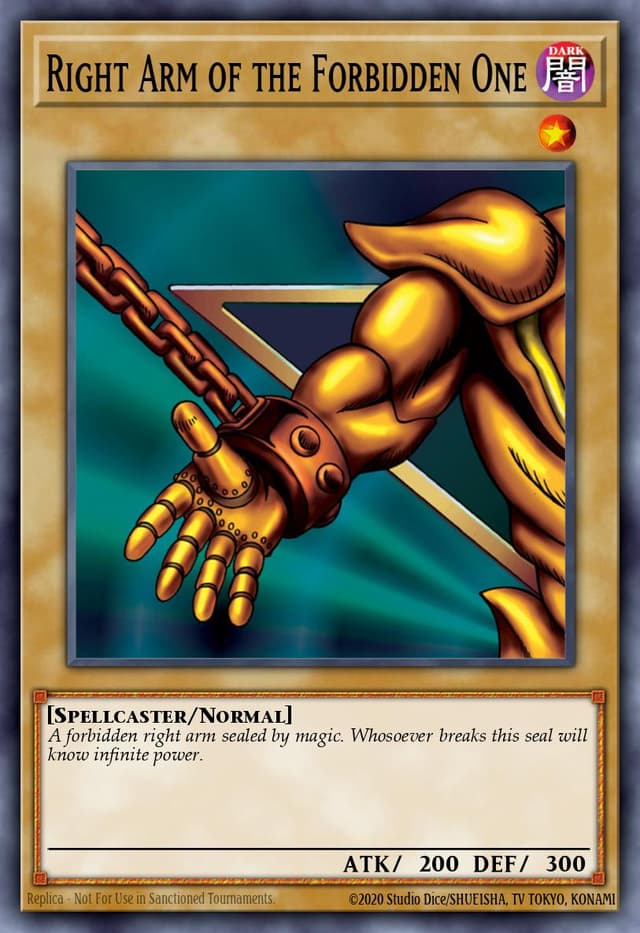 Right Arm of the Forbidden One from LEG/B. EYES W. D. 25TH ANNIV. 2023