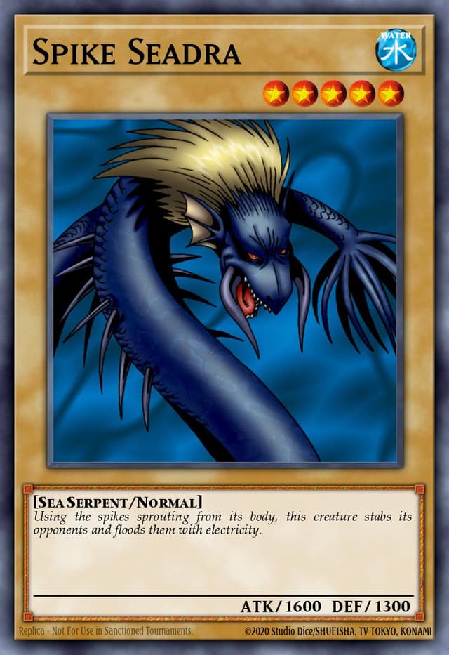 Spike Seadra from LEGEND OF BLUE EYES REPRINT 2019