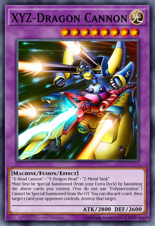 Xyz-Dragon Cannon from 25TH ANNIV. TIN: D. MIRRORS 2024