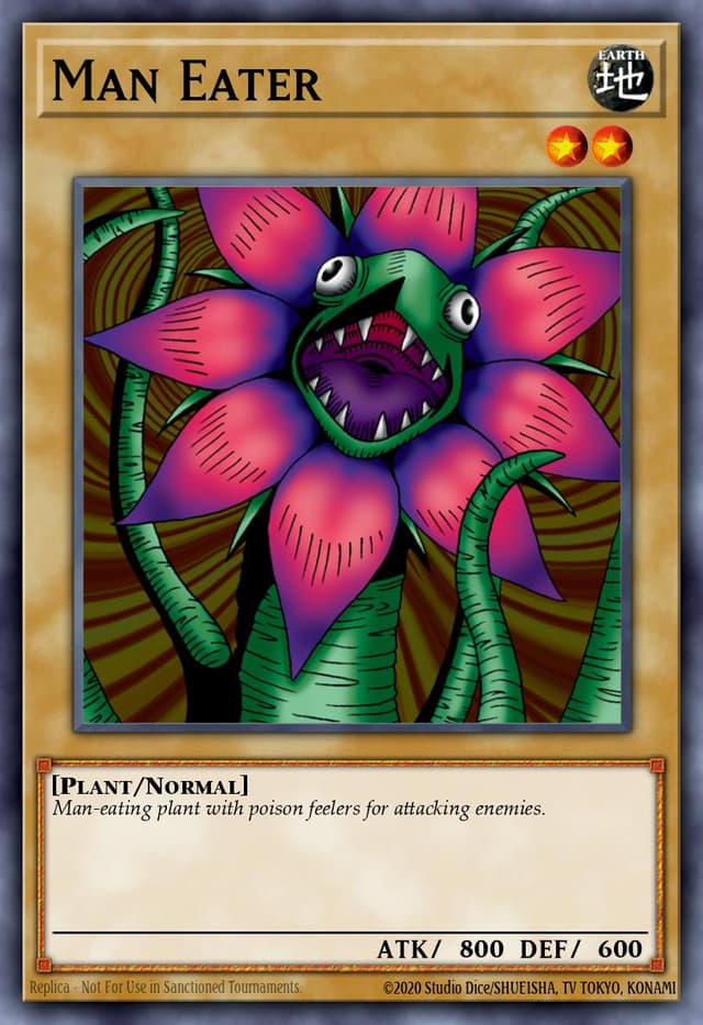 Man Eater from LEGEND OF BLUE EYES REPRINT 2019