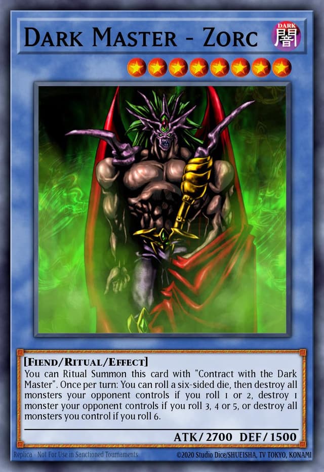 Dark Master - Zorc from DARK CRISIS 25TH ANNIV. 2023